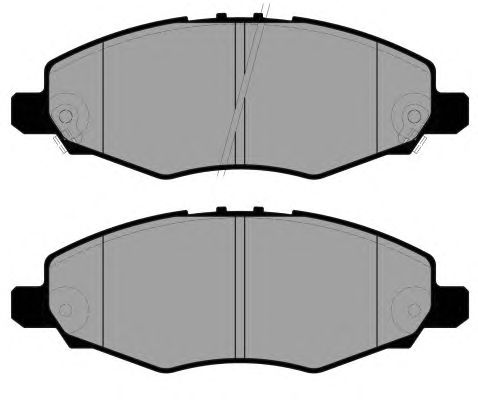 Brake Pad Set, disc brake PA1820
