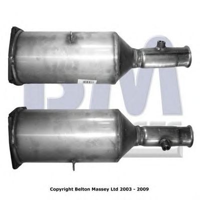 Soot/Particulate Filter, exhaust system BM11004