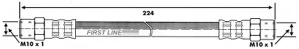 Tubo flexible de frenos FBH6053