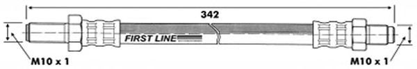 Tubo flexible de frenos FBH6427