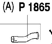 Exhaust Pipe P1865