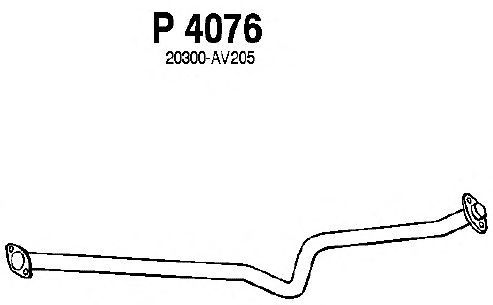 Exhaust Pipe P4076