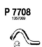 Tubo gas scarico P7708