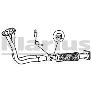 Exhaust Pipe 301025