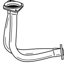 Exhaust Pipe 50172