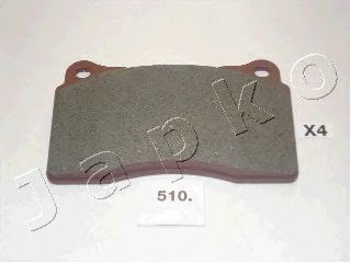 Brake Pad Set, disc brake 50510
