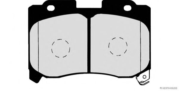 Brake Pad Set, disc brake J3602069