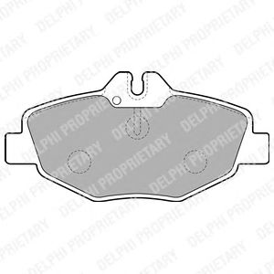 Brake Pad Set, disc brake LP1791