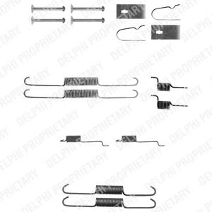 Accessory Kit, brake shoes LY1307