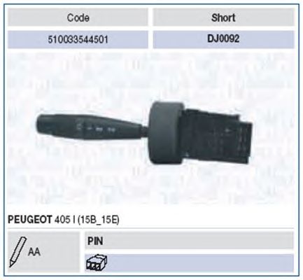 Steering Column Switch 510033544501