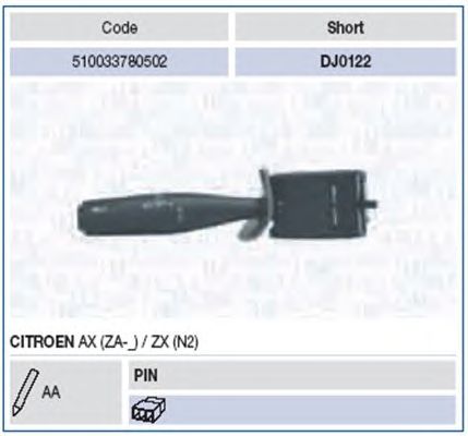 Steering Column Switch 510033780502