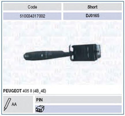 Steering Column Switch 510034317002