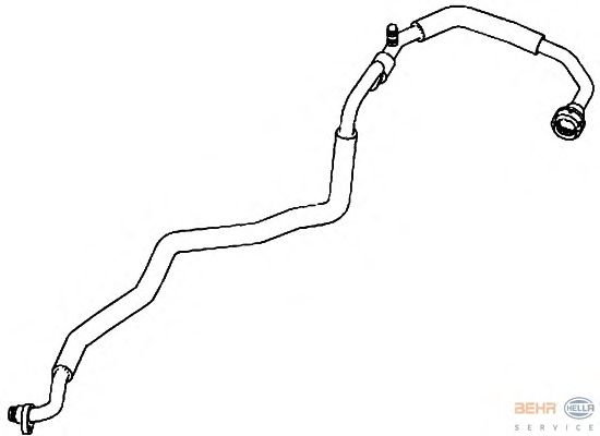 Low Pressure Line, air conditioning 9GS 351 338-231