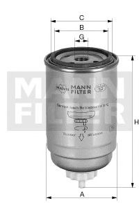 Fuel filter WK 842