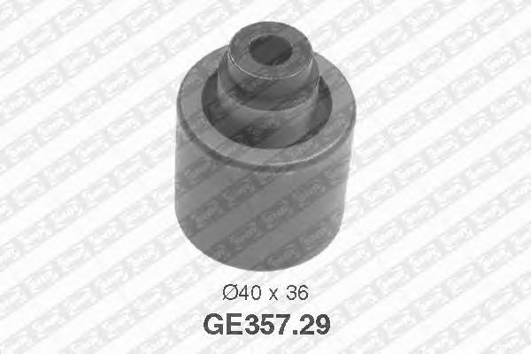 Deflection/Guide Pulley, timing belt GE357.29