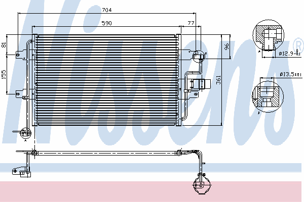 Condenser, air conditioning 94838