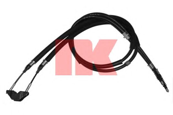 Cable, parking brake 9036119