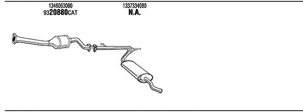 Exhaust System FIT16653