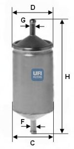 Fuel filter 31.501.00
