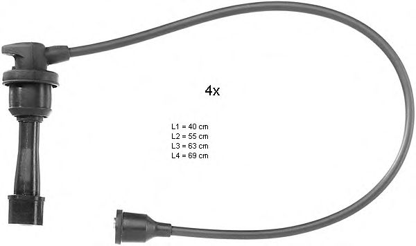 Ignition Cable Kit 0300890877