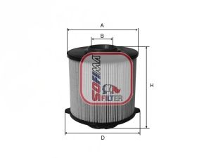 Fuel filter S 6058 NE