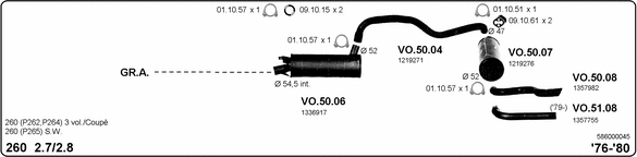 Exhaust System 586000045