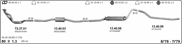 Exhaust System 504000085