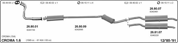 Exhaust System 524000043