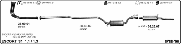 Exhaust System 525000017