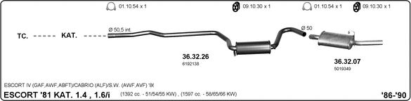 Exhaust System 525000030