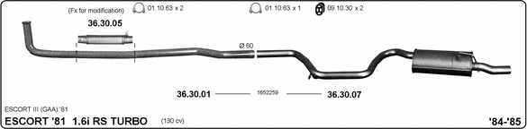 Exhaust System 525000040