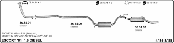 Exhaust System 525000042