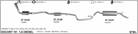 Exhaust System 525000081