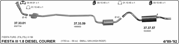 Exhaust System 525000136