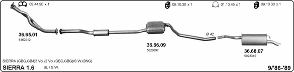 Exhaust System 525000296