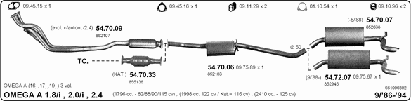 Exhaust System 561000302