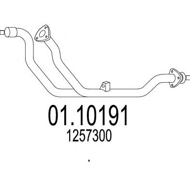 Exhaust Pipe 01.10191