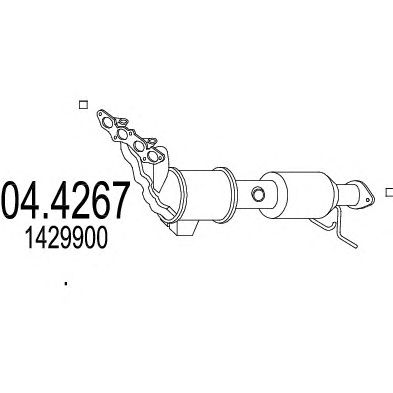 Catalytic Converter 04.4267