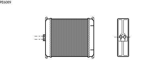 Heat Exchanger, interior heating PE6089