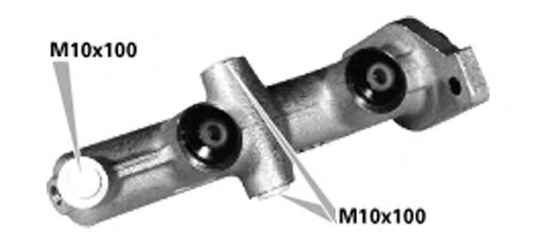 Master Cylinder, brakes MC2624