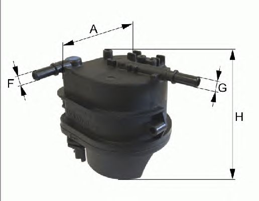 Fuel filter PS974