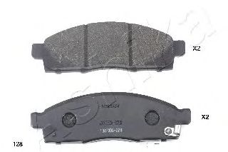 Brake Pad Set, disc brake 50-01-128