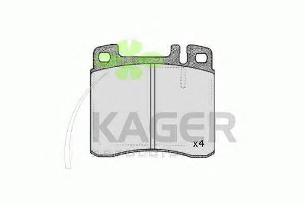 Brake Pad Set, disc brake 35-0618