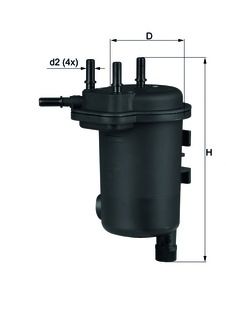 Fuel filter KL 632D