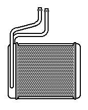 Heat Exchanger, interior heating 212M12