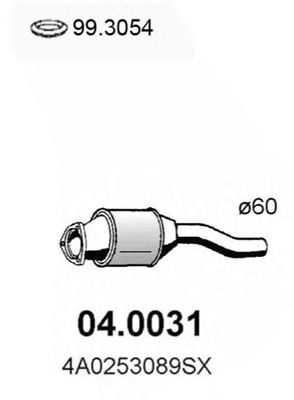 Catalytic Converter 04.0031
