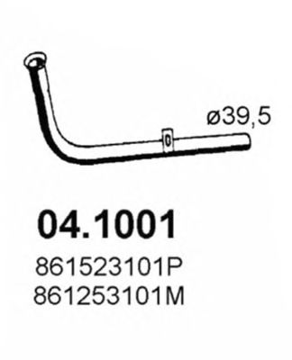 Exhaust Pipe 04.1001