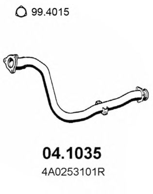Exhaust Pipe 04.1035