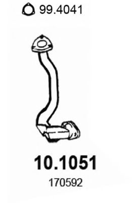 Exhaust Pipe 10.1051