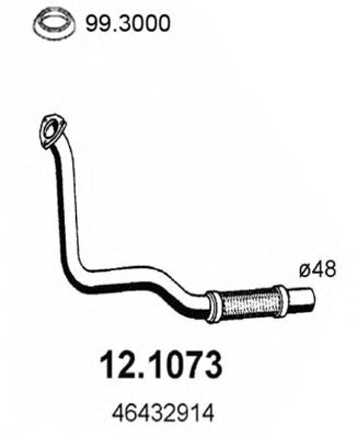 Exhaust Pipe 12.1073